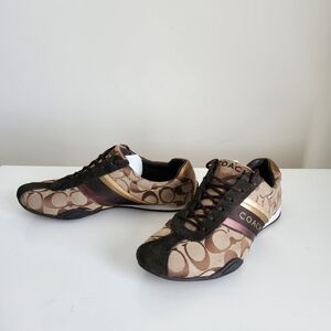 Coach Signature Sneakers Size 7.5